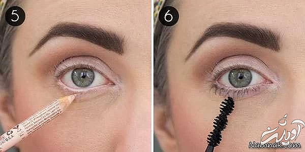 آموزش تصویری آرایش چشم